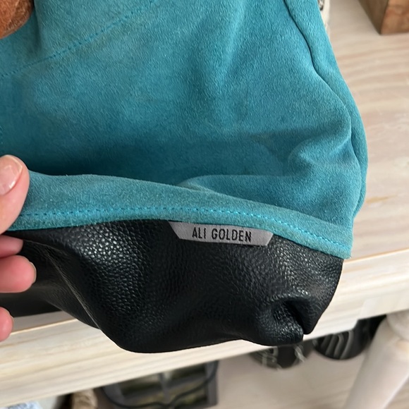 Ali Golden Suede Women’s Bag - Picture 4 of 7